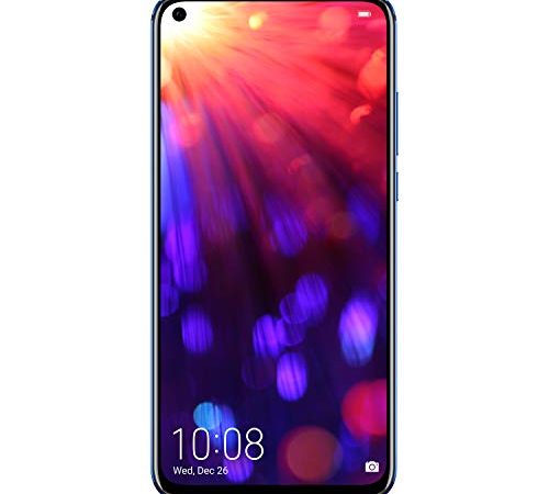 Honor View 20 Smartphone, Chipset: Kirin 980 con AI, Schermo 6.4" Fhd+, 8 Gb Ram, Fotocamera da 48 Mp +3D Camera, 256 Gb, Blu Phantom Blue