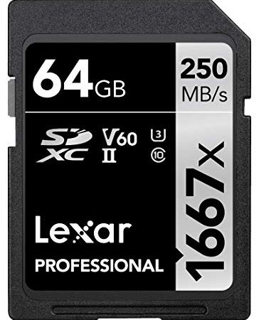 Lexar Professional - Scheda 1667x SDXC - Schede UHS-II, 64GB