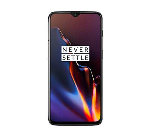 OnePlus 6T Smartphone 6 GB RAM, 128 GB Memoria, Nero (Mirror Black)