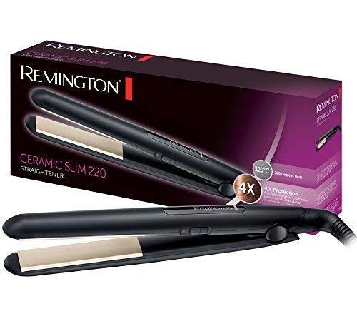 Remington Piastra per Capelli Lisci, Ceramica e Tormalina, Piastra stretta, Capelli sottili, S1510