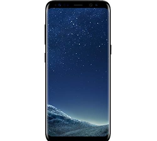 Samsung Galaxy S8 Smartphone, Midnight Black, 64GB espandibili [Versione Italiana] (Ricondizionato)