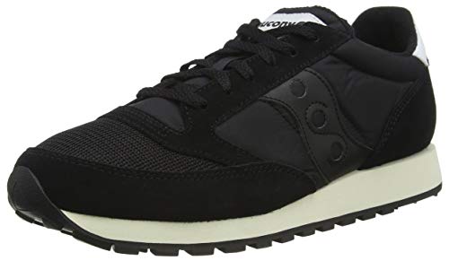 Saucony Jazz Original Vintage W, Scarpe da Ginnastica Donna, Black Black, 39 EU