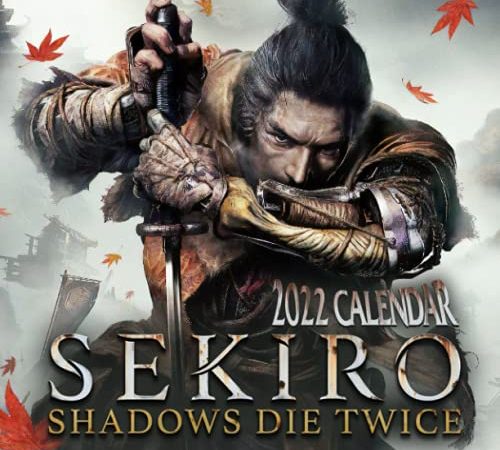 Sekiro Shadows Die Twice Calendar 2022-2023: Sekiro Shadows Die Twice Calendar 2022 - OFFICIAL Games calendar 2022 18 months- Planner Gifts boys girls ... 17''x11''(Kalendar Calendario Calendrier).