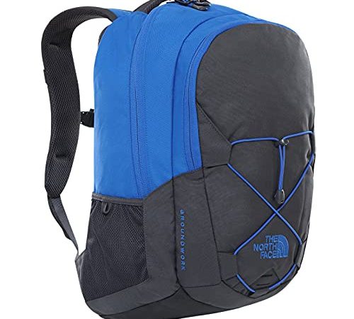 The North Face - Zaino Groundwork, Taglia unica, Blu/Grigio asfalto, 30L