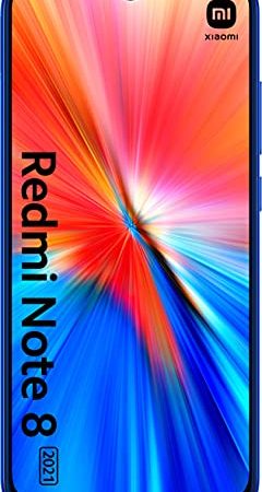 Xiaomi Redmi Note 8 (2021) - Smartphone 64GB, 4GB RAM, Dual Sim, Neptune Blue