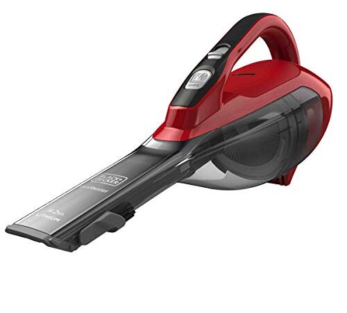 BLACK+DECKER DVA315J-QW Aspirabriciole Senza Fili Potente, Batteria Litio Bocchetta Aspirante Estendibile, 2 Livelli Aspirazione, Ottimo per Altezze, Contenitore Rimovibile, 700ml 10.8V 1.5 Ah