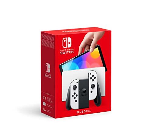 Nintendo Switch (Modello OLED), Bianco/Nero