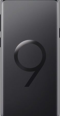 Samsung Galaxy S9+ Smartphone, Nero (Nero), Display 6.2", 64 GB Espandibili, Dual Sim [Versione Europea] (Ricondizionato)