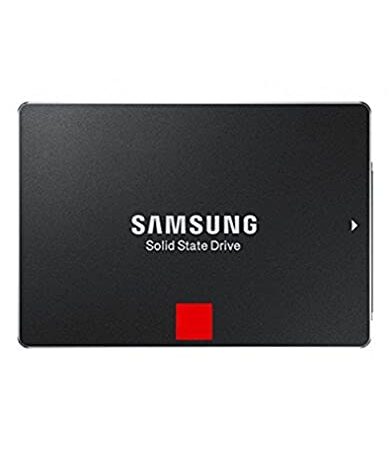 Samsung Memorie MZ-7KE256BW SSD 850 PRO, 256 GB, 2.5", SATA III, Nero/Rosso