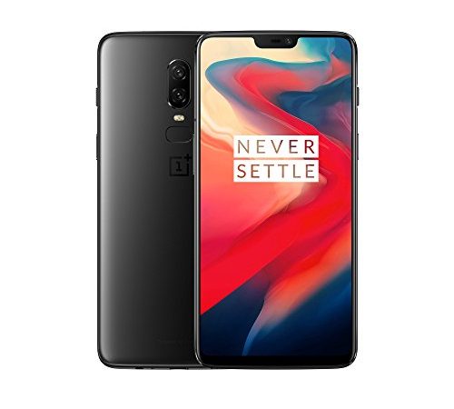 OnePlus 6 8GB RAM + 128 GB Memoria, Midnight Black (Nero Opaco)