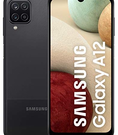 Samsung Galaxy A12 - Smartphone 128GB, 4GB RAM, Dual Sim, Black