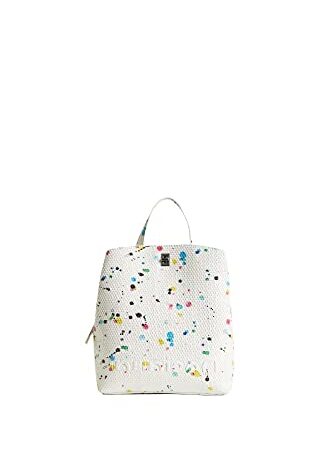 Desigual Zaino Donna back vintasplatter summy mini 22sakp13 unica bianco