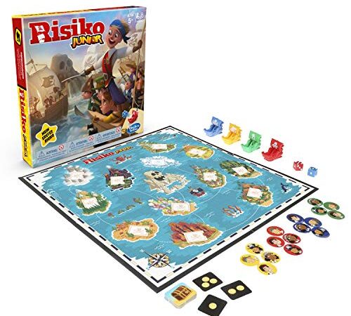 Risiko Junior, Gioco di Strategia Adatto ai Bambini, a Partire da 5 Anni [Versione Tedesca]