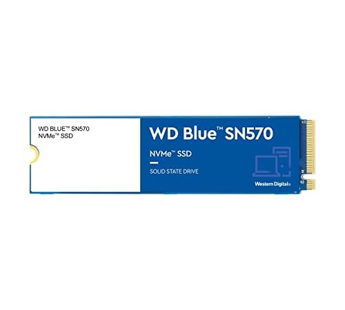 WD Blue SN570 1TB High-Performance M.2 PCIe NVMe SSD, con velocità di lettura fino a 3500 MB/s