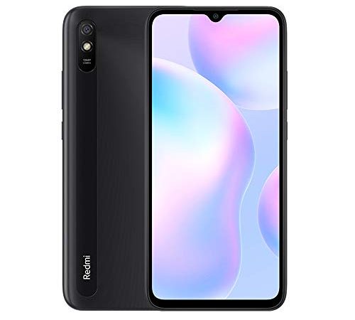 Xiaomi Redmi 9A Smartphone 2Gb Ram 32Gb Rom Telefono Cellulare, Schermo 6.53” Hd+ Mtk Helio G25 Processore Octa Core, Doppia Sim+Micro-Sd, 13 Mp Camera Ai Face Unlock Globale Versione (Grigio)