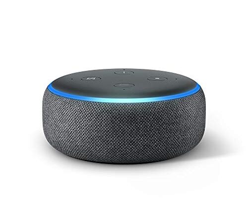 Echo Dot (3ª generazione) - Altoparlante intelligente con integrazione Alexa - Tessuto antracite