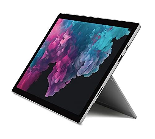 Microsoft Surface Pro 6 Tablet, Processore Core i5, 8 GB di RAM, SSD da 128 GB, Platino