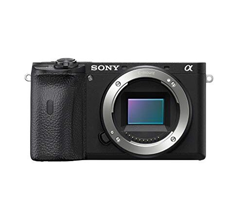 Sony Alpha 6600 | Fotocamera Mirrorless APS-C (AF Rapido in 0.02s , Stabilizzazione Integrata a 5 assi, 4K HLG e Schermo LCD regolabile di 180° per il Vlogging)