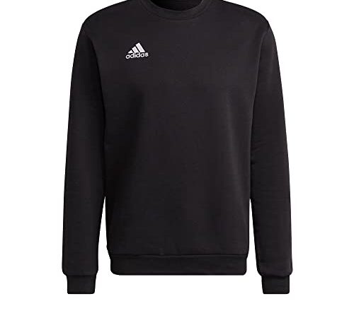 adidas ENTRADA 22, Felpa Uomo, Nero, L