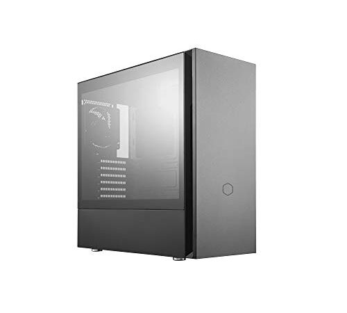 Cooler Master SILENCIO S600 Midi Tower ATX, Glasfenster, Schallgedämmt