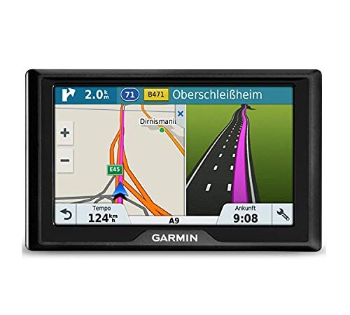 Garmin 010-01678-12 Drive 51 EU LMT-S Navigatore 5", Mappa Europa Completa, Aggiornamento a Vita e Servizi Live via Bluetooth, Traffico Smartphone Link Nera (Ricondizionato)