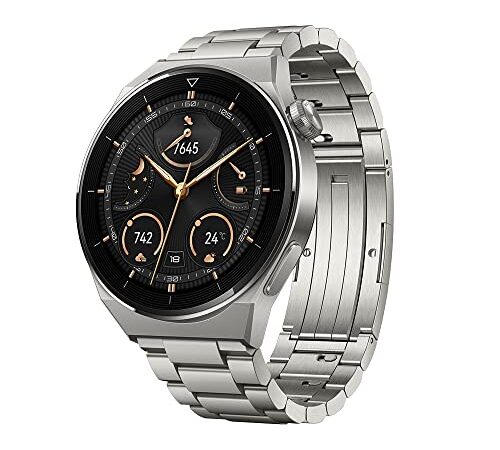 Huawei Watch GT 3 Pro - Smartwatch - 46mm - Titanium (55028834)