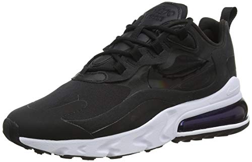 Nike Air Max 270 React Women's Shoe, Scarpe da Corsa Donna, Black/Black-White, 39 EU