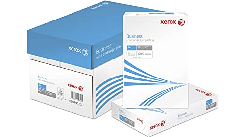 Xerox Business, carta bianca A4 80 gr/m2, box da n. 5 risme per 500 fogli a risma.