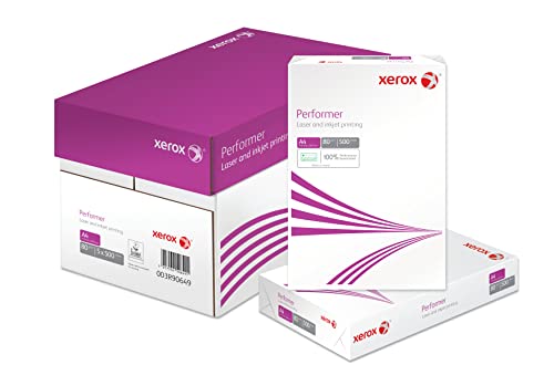 XEROX Performer Carta bianca A4 80 gr/m2, box da n. 5 risme per 500 fogli a risma