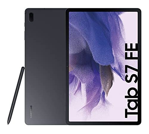 Samsung Galaxy Tab S7 FE Tablet Android 12,4 Pollici Wi-Fi RAM 6 GB 128 GB Tablet Android 11 Black [Versione italiana] 2021