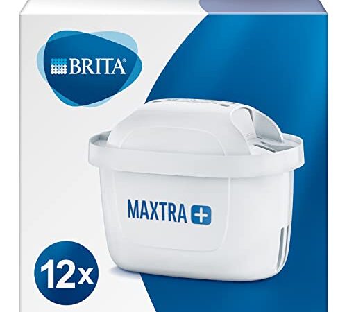 Brita Maxtra, set di cartucce filtranti, colore bianco, plastica, 12 pezzi