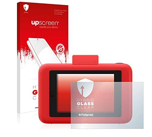 upscreen Pellicola Protettiva Compatibile con Polaroid Snap Touch Protezione Schermo Hybrid Glass - 9H Durezza