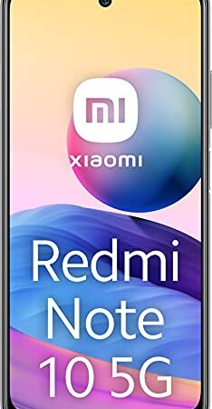 Xiaomi Redmi Note 10 5G - Smartphone 128GB, 4GB RAM, Dual Sim, Silver