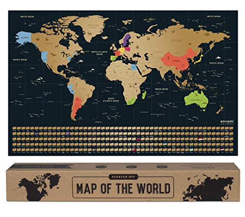 Miglior mappa del mondo da grattare nel 2024 [basato su 50 recensioni di esperti]