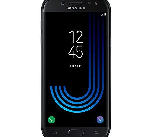 Samsung SM-J530F - Galaxy J5 (2017) - Smartphone 13.2 cm ((5.2"), Singola SIM 4G, 16 GB, 13 MP, Android, 7.0 Nougat), Nero