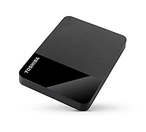 Toshiba 1TB Canvio Ready - Hard disk esterno portatile da 2,5" con SuperSpeed USB 3.2 Gen 1, compatibile con Microsoft Windows 7, 8 e 10, nero (HDTB410EK3AA)