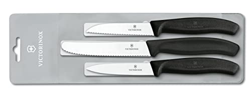 Victorinox Swiss Classic, set composto da coltello da verdura, coltello da pomodori e pelapatate universale