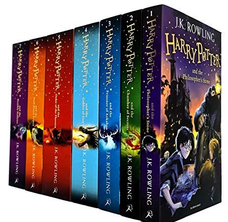 J.K. Rowling Harry Potter Collection 7 Books Bundle