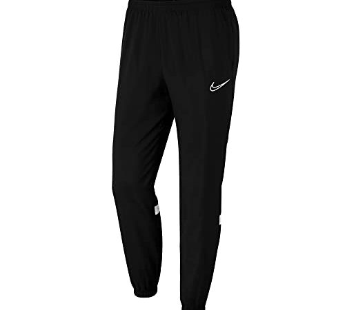 Nike Dri-Fit Academy, Pantaloni Sportivi Unisex-Adulto, Nero/Bianco/Bianco/Bianco, M