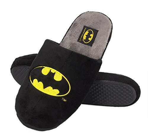 soxo The Batman Ciabatte Uomo Invernali Pantofole Regalo Uomo 45/46 Pantofole Batman