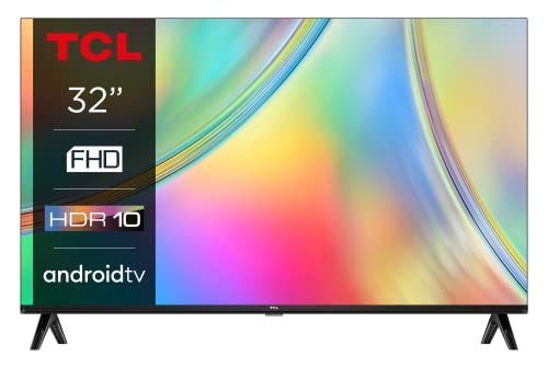 TCL 32S5400AF – Serie S5400AF Android TV 32" Full HD con HDR e Micro Dimming – Compatibile con Google Assistant, Chromecast e Google Home, Design senza bordi