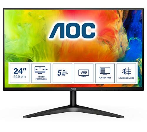 AOC B1 24B1H computer monitor 59.9 cm (23.6) 1920 x 1080 pixels Full HD LED Black
