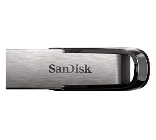SanDisk Ultra Flair Unità Flash USB 3.0 da 64 GB, con Rivestimento in Metallo Resistente ed Elegante e Velocità di Lettura fino a 150 MB/s, Nero