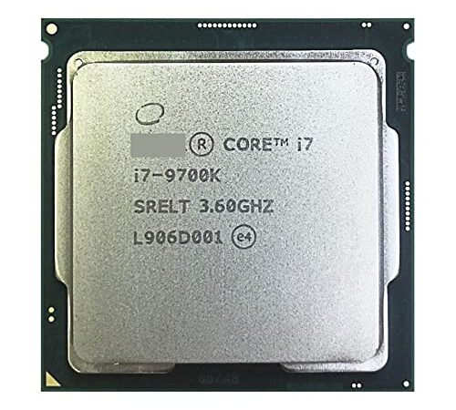 hardware del computer Core I7-9700K I7 9700K 3,6 GHz Processore CPU a otto core e otto thread 12M 95W PC Desktop LGA 1151 Precisione di fabbricazione