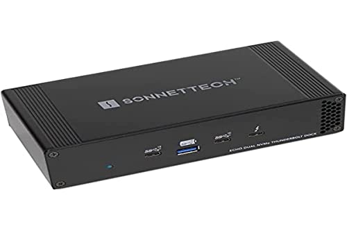 SoNNeT Echo Dual NVMe Thunderbolt Dock - ECHO-DK2M2-TB