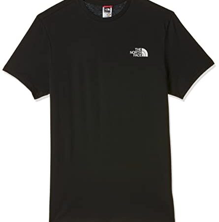 The North Face T-Shirt a Maniche Corte Simple Dome, Uomo, TNF Black, XL