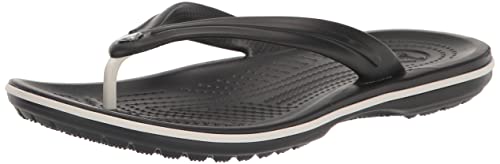 Crocs Crocband Flip Infradito, Unisex - Adulto, Nero, 41/42 EU