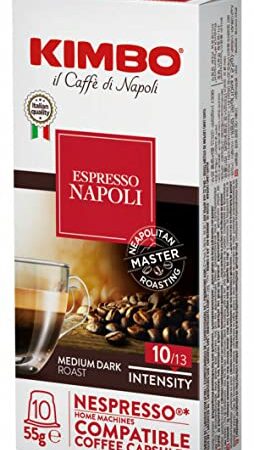 240 CAPSULE KIMBO COMPATIBILI NESPRESSO NAPOLI