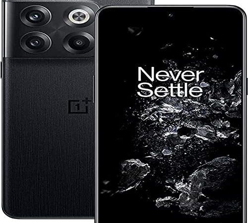 OnePlus 10T 5G - Smartphone 128GB, 8GB RAM, Dual Sim, Moonstone Black