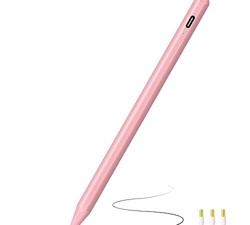 Penna Touch per iPad 2018-2022 con Rigetto del Palmo, Pencil per iPad, Compatibile con Apple iPad 10/9/8/7/6 Generazione, iPad Pro 11/12.9, iPad Air 5/4/3, iPad Mini 6/5